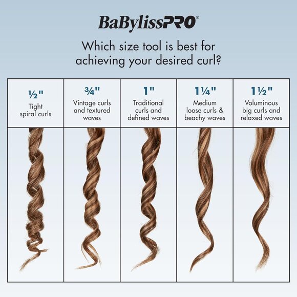 **SOLD** BaBylissPRO Nano Titanium 1 inch Curling Iron with Extended Barrel, - Picture 3 of 5